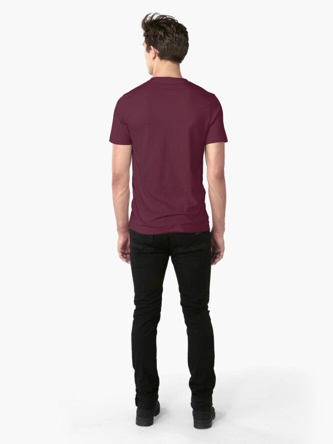Alternate view of Role the Dice. Slim Fit T-Shirt