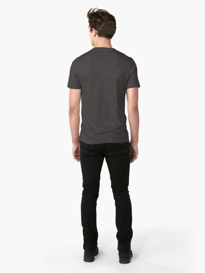 Alternate view of Terence McKenna Third Eye Rainbow Slim Fit T-Shirt