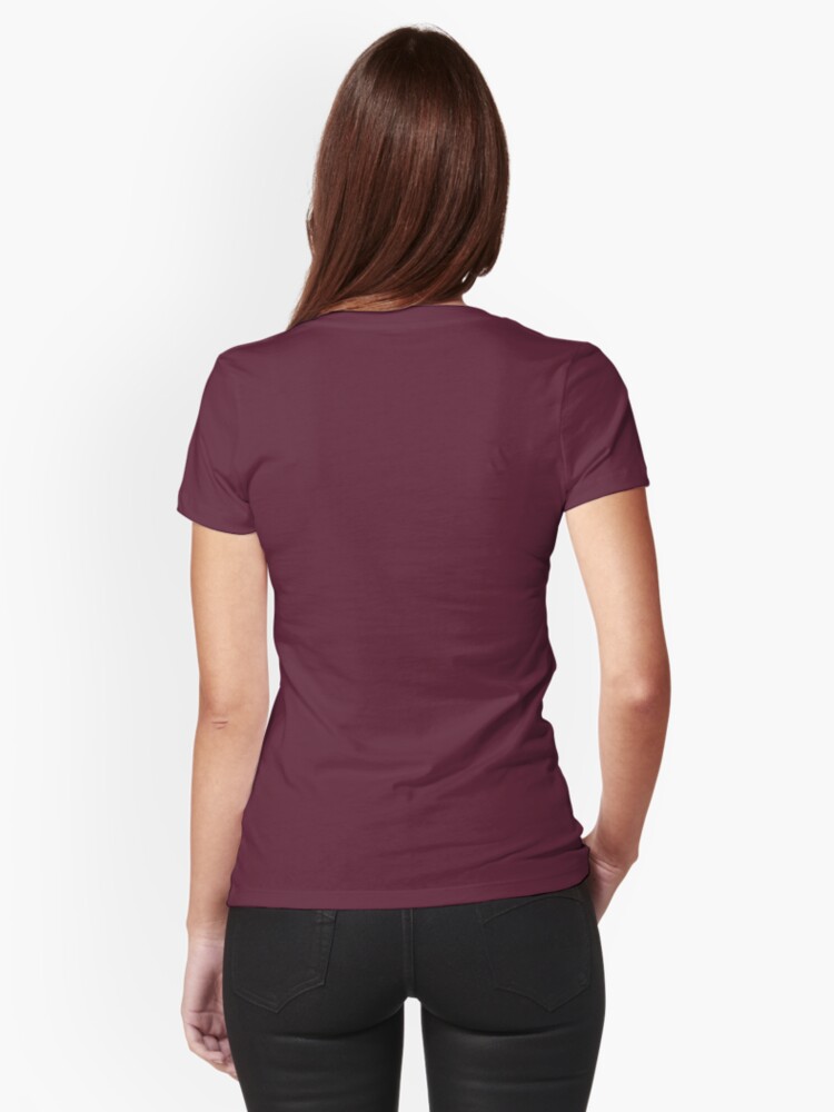 Alternate view of Castiel Fitted T-Shirt