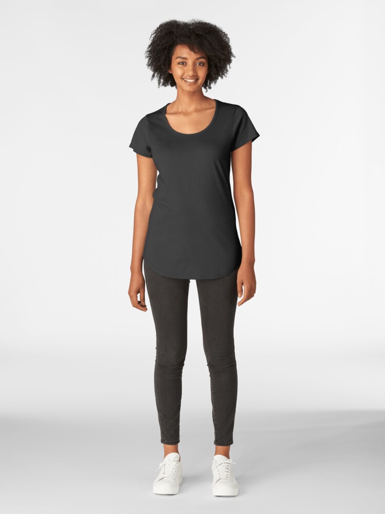 Alternate view of Tyche Deck Crew Chic Premium Scoop T-Shirt