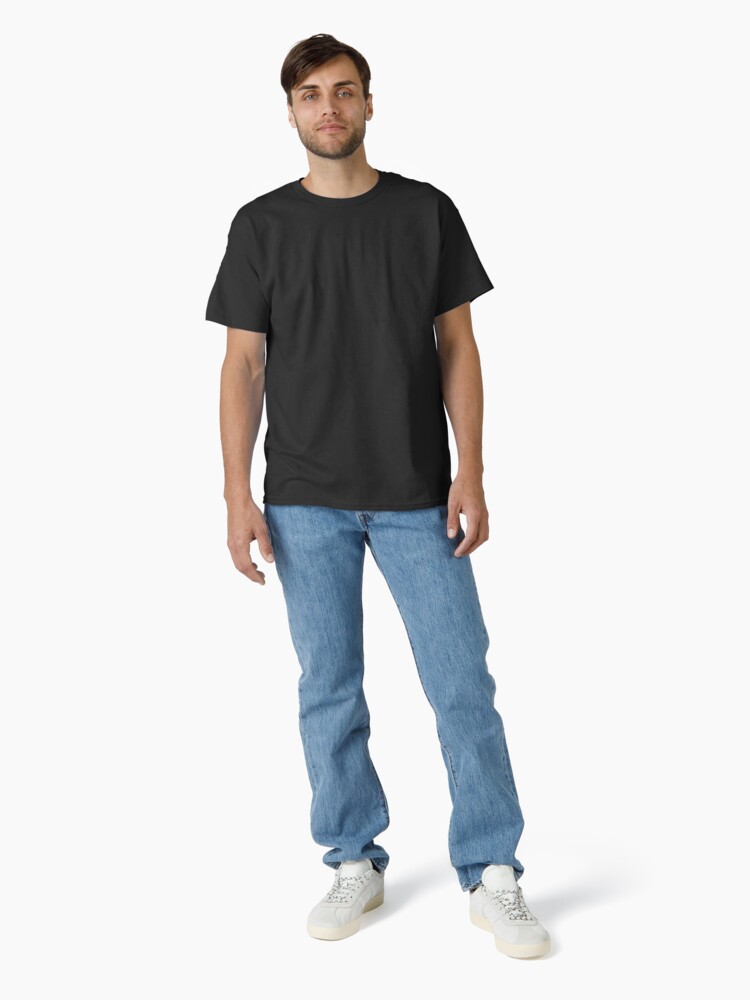 Thumbnail 5 of 7, Classic T-Shirt, Height of the Blizzard - Snowstorm Art Photography - Gift for Weather Lovers designed and sold by OneDayArt.