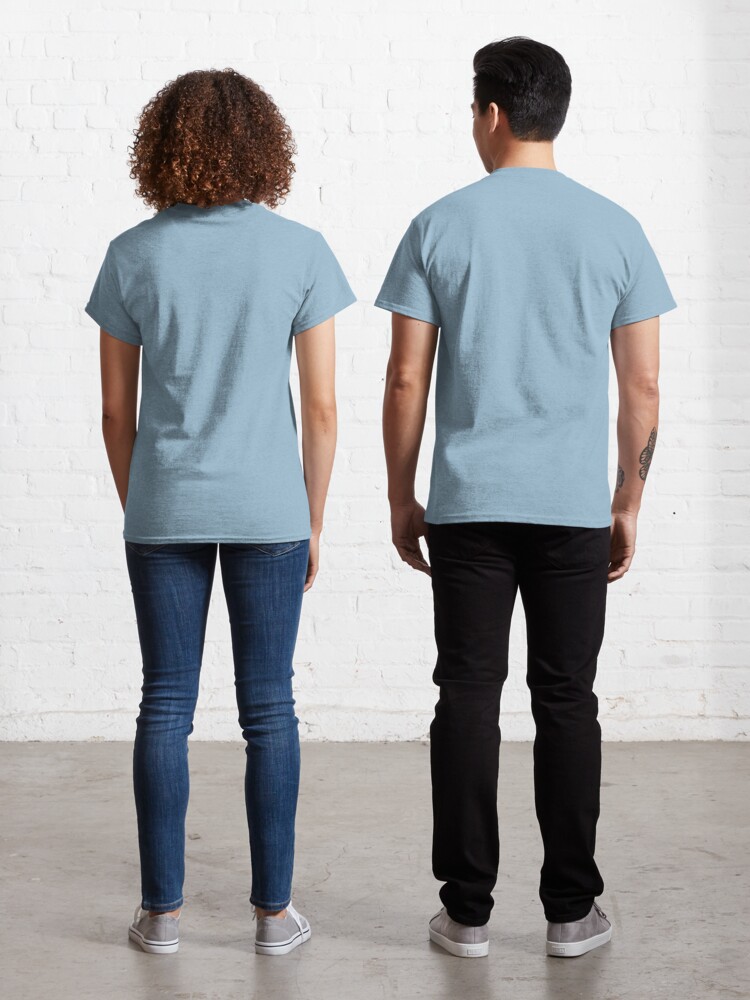 Alternate view of Food Fight Funny Couple Classic T-Shirt