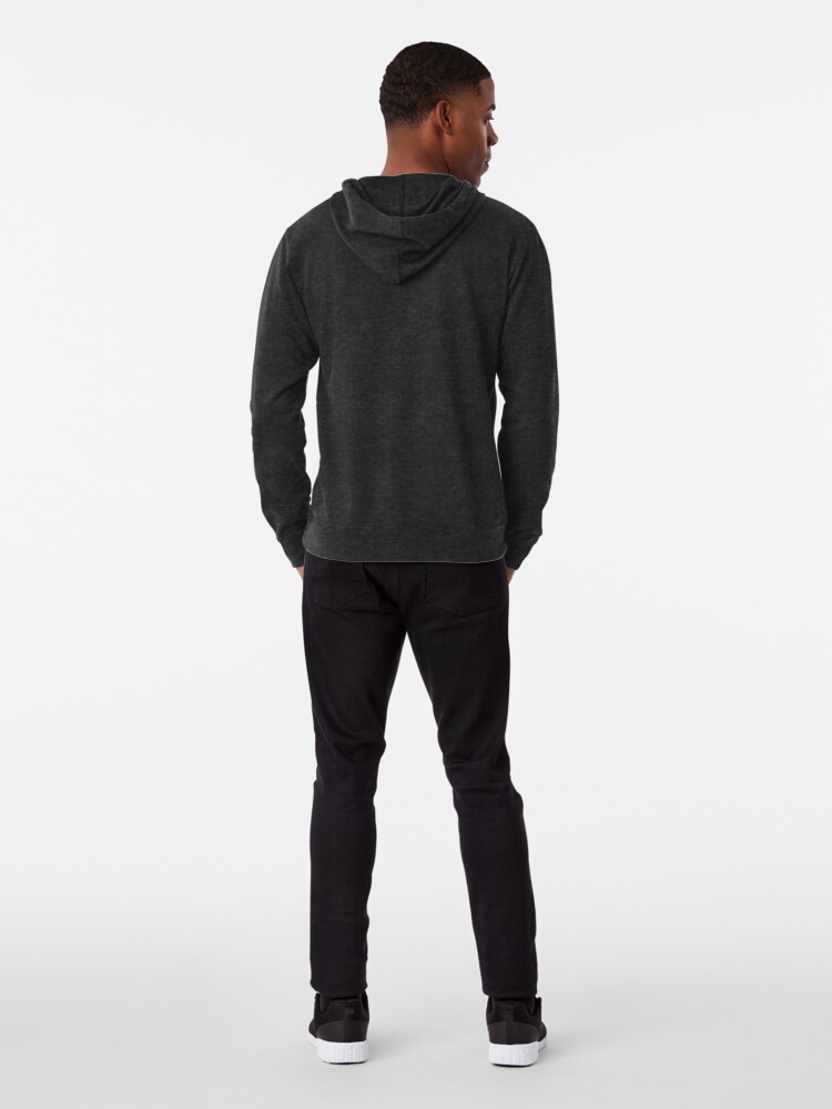 JP Friday Mens Zip-Up Hoodie - Black