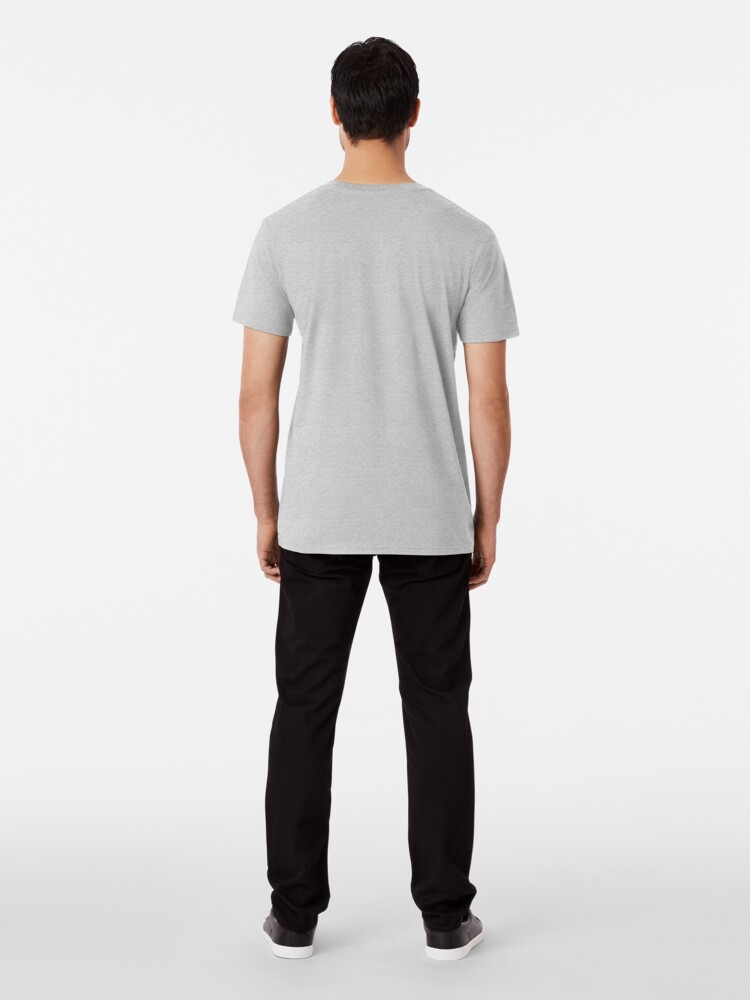 Alternate view of Silver Boombox Premium T-Shirt