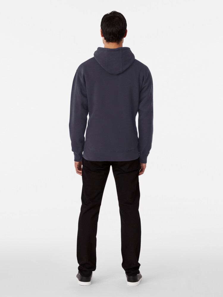 Alternate view of Abstract Painting- "British Rocker" Pullover Hoodie