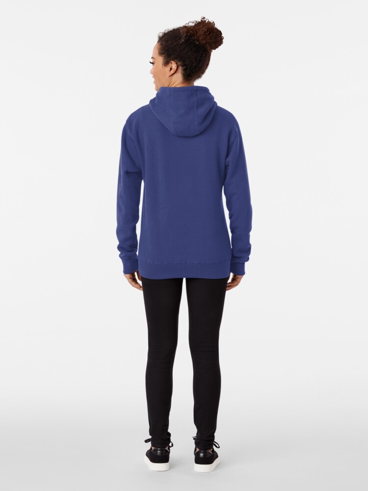 Alternate view of Polar bear in the icy dawn Pullover Hoodie