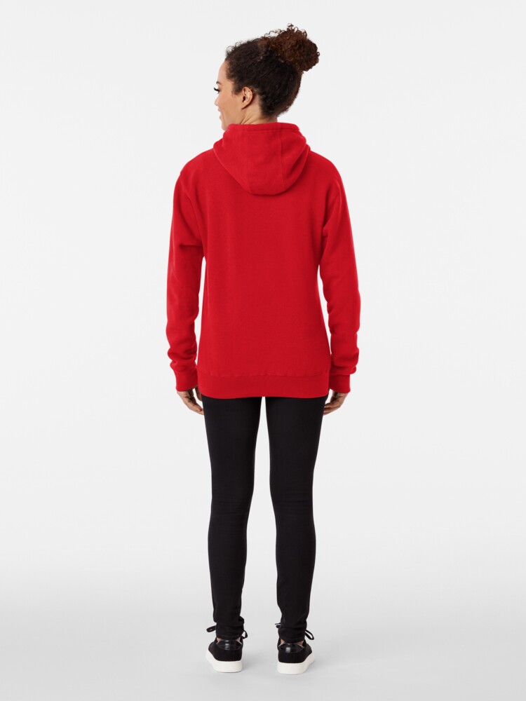 Thumbnail 4 von 5, Hoodie, Weihnachts-Radsportpullover | Rot designt und verkauft von katecrashed.