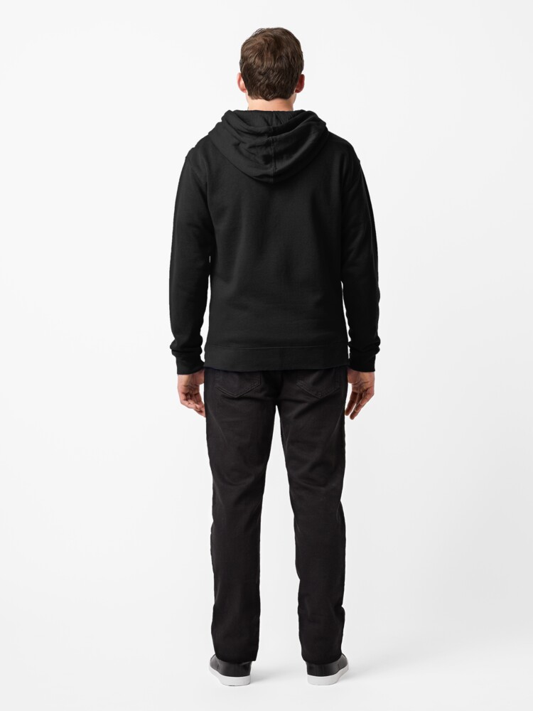 Vista alternativa de Sudadera con capucha y cremallera Latidos do mercado