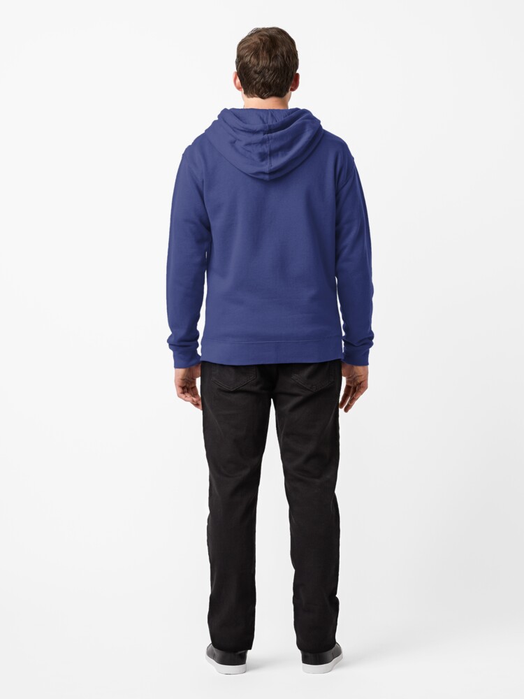 Los Angeles Old English-Blue Zipped Hoodie for Sale by vma77