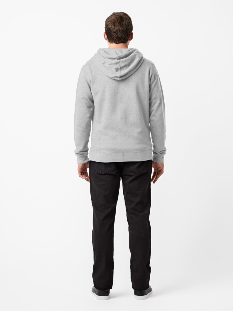 Alternate view of I Heart Cats, I Love Cats Zipped Hoodie