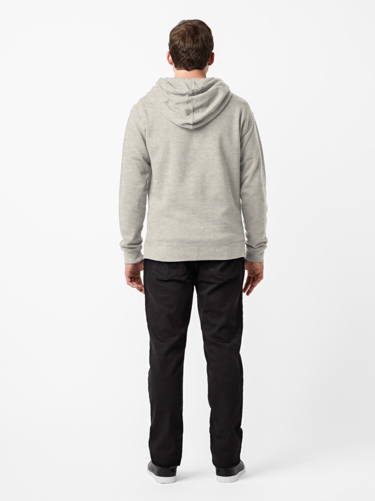 Alternate view of Fear the wolf Zipped Hoodie