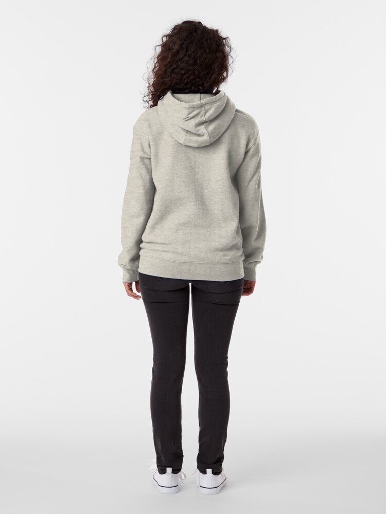 Alternate view of Fear the wolf Zipped Hoodie