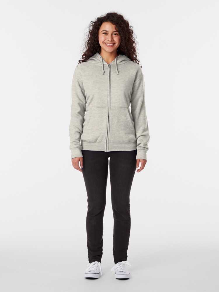Alternate view of Fonkey Donkey - Green Zipped Hoodie