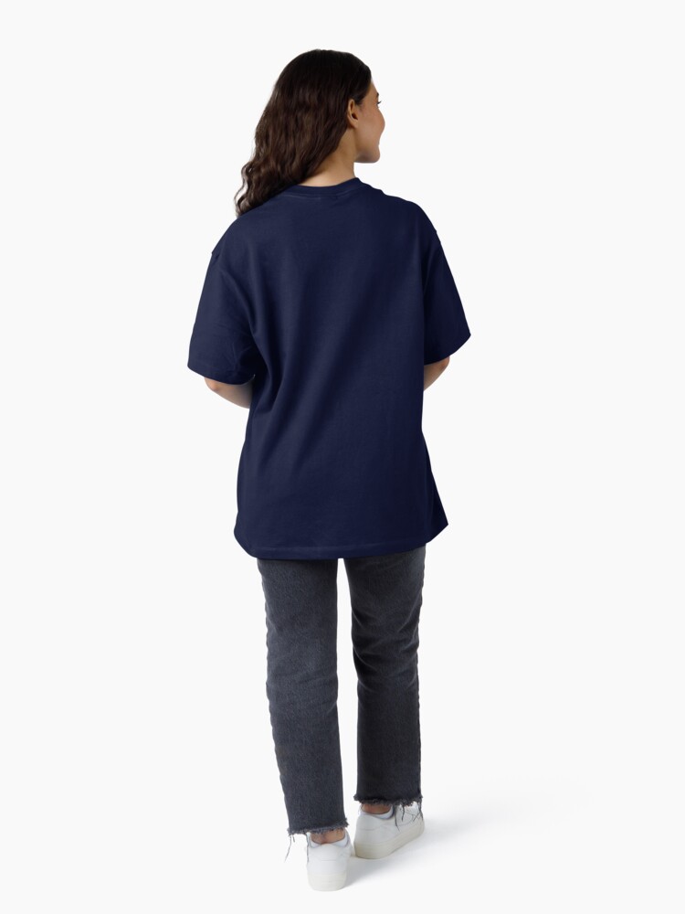 Thumbnail 6 of 7, Oversized T-Shirt, Fibonacci spiral, linify designed and sold by blackhalt.