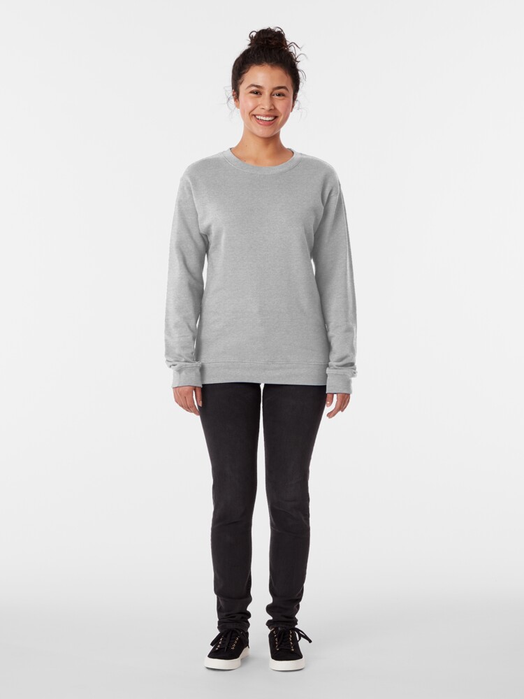 Alternate view of Hanna's Close, County Down (Sky Out) Pullover Sweatshirt