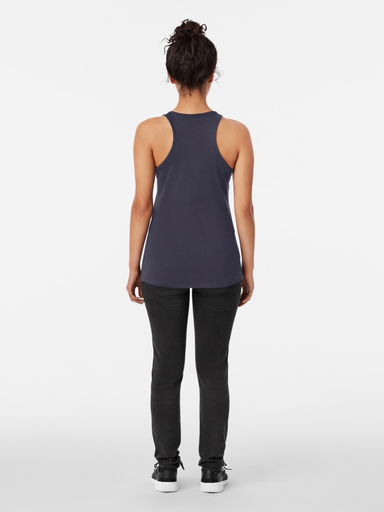 Alternate view of Build Your Own Portal Gun Racerback Tank Top