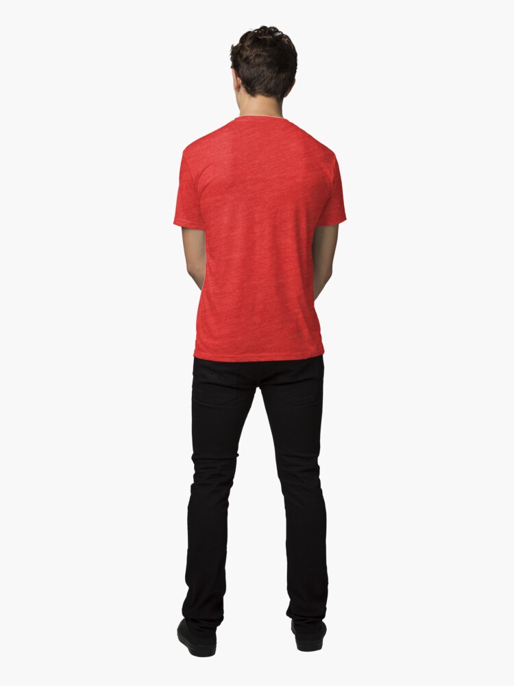 Alternate view of Modern Blue Icons Set Tri-blend T-Shirt