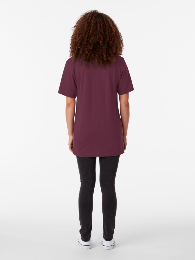 Alternate view of Role the Dice. Slim Fit T-Shirt