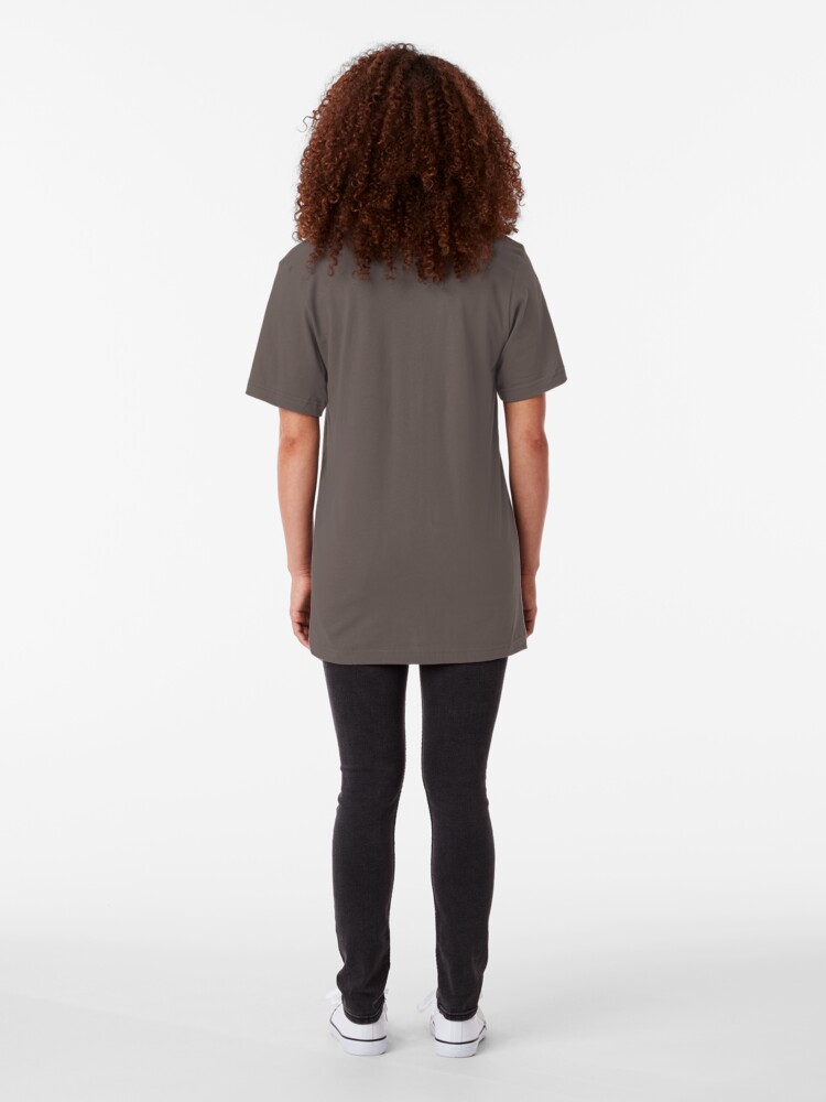 Alternate view of No Take Only Throw - Design 1 Slim Fit T-Shirt